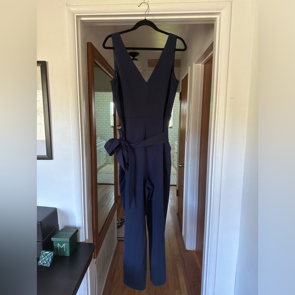 Navy Blue Jumpsuit